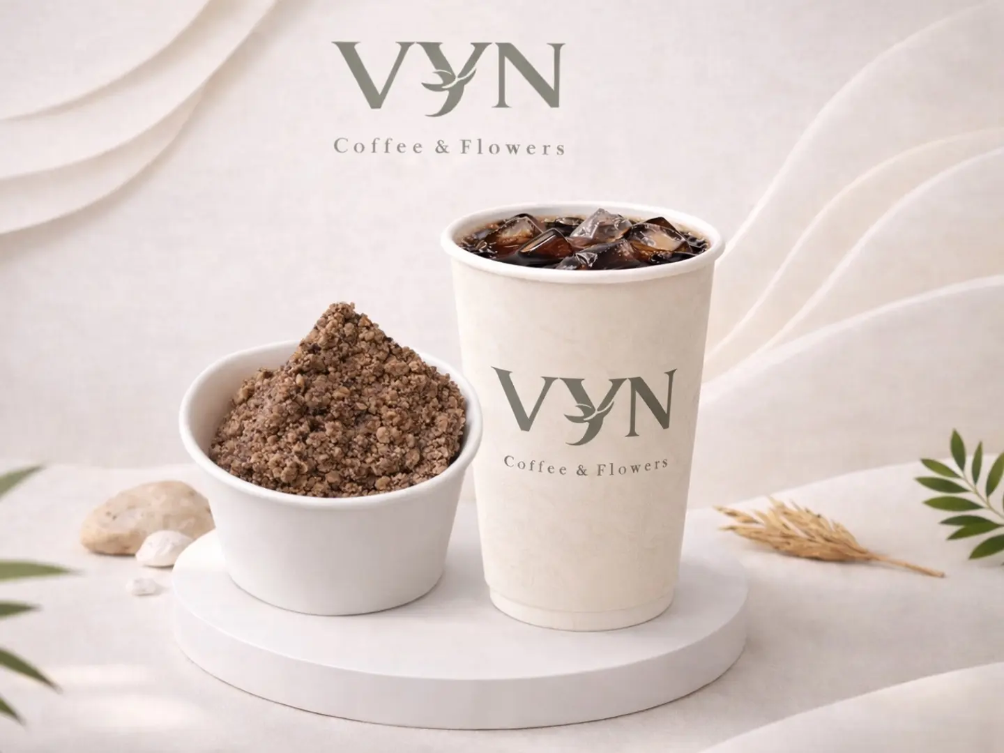 شوكو كرانش ڤين مع قهوة