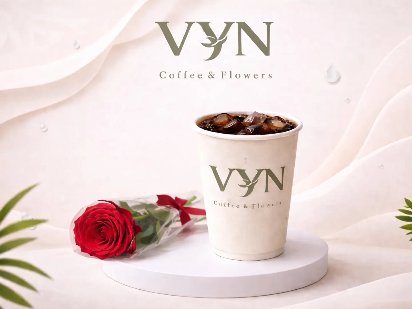 قهوة مع ورده