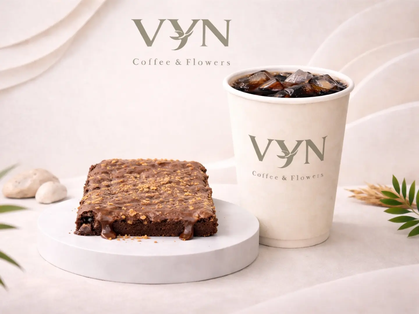 قهوة مع براونيز ڤين