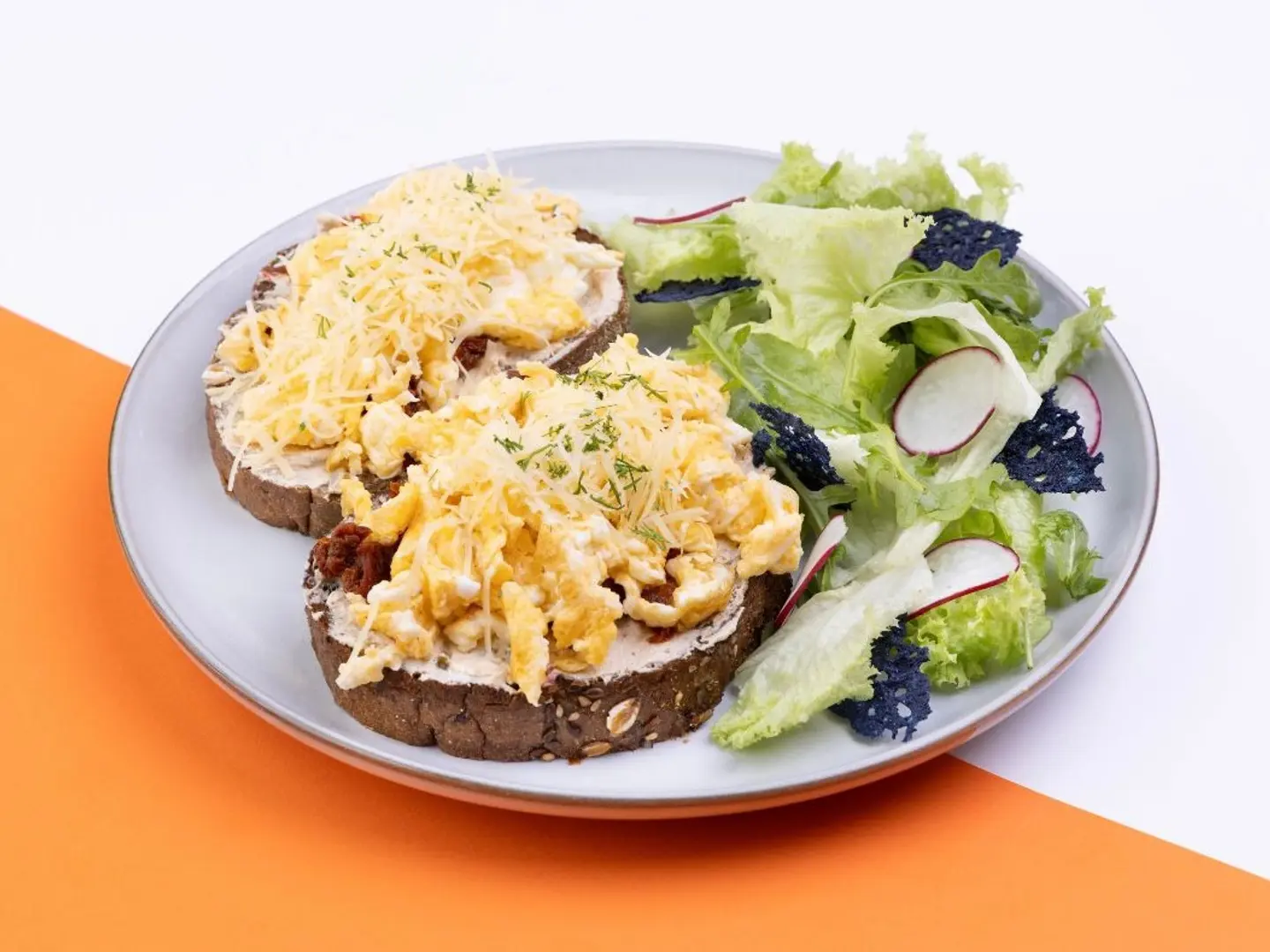 Two Scrambled Egg Tarts