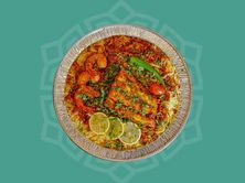 سمك مشوي بتتبيلة حمراء