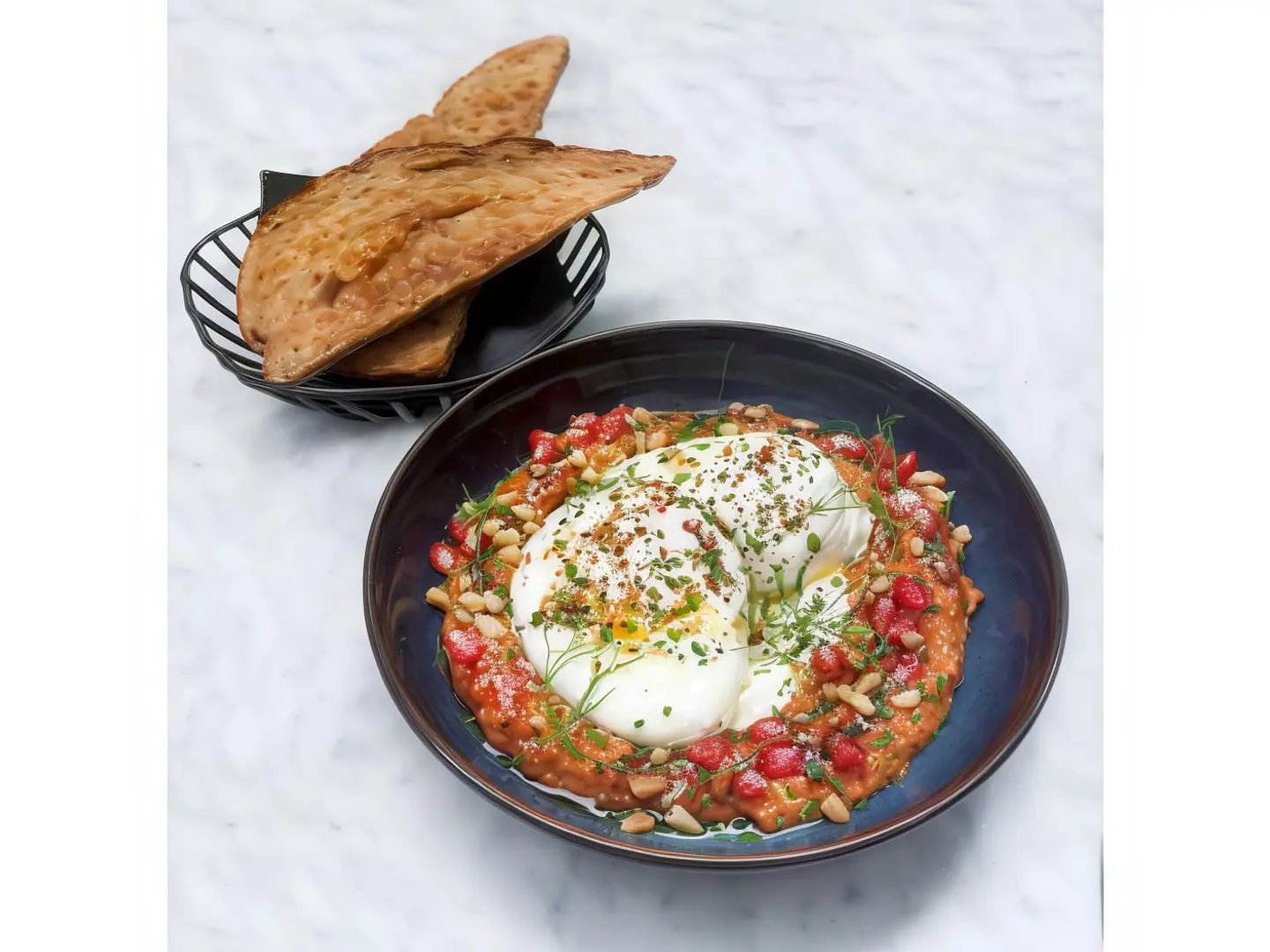 بيض مع المحمرة