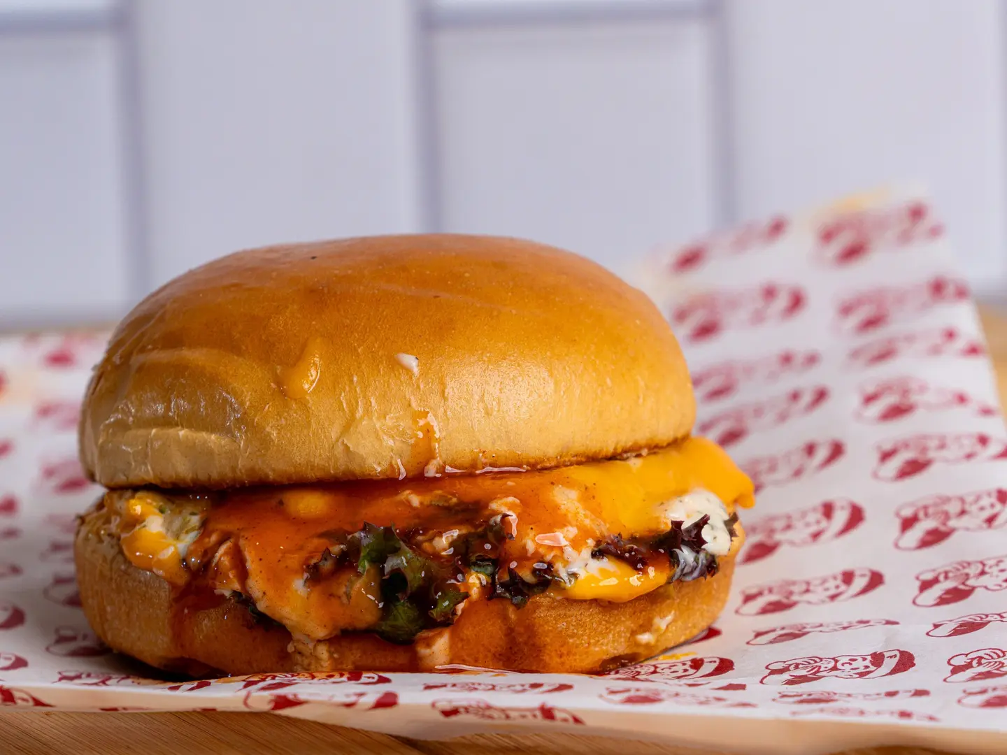 Buffalo Crispy Chicken Burger