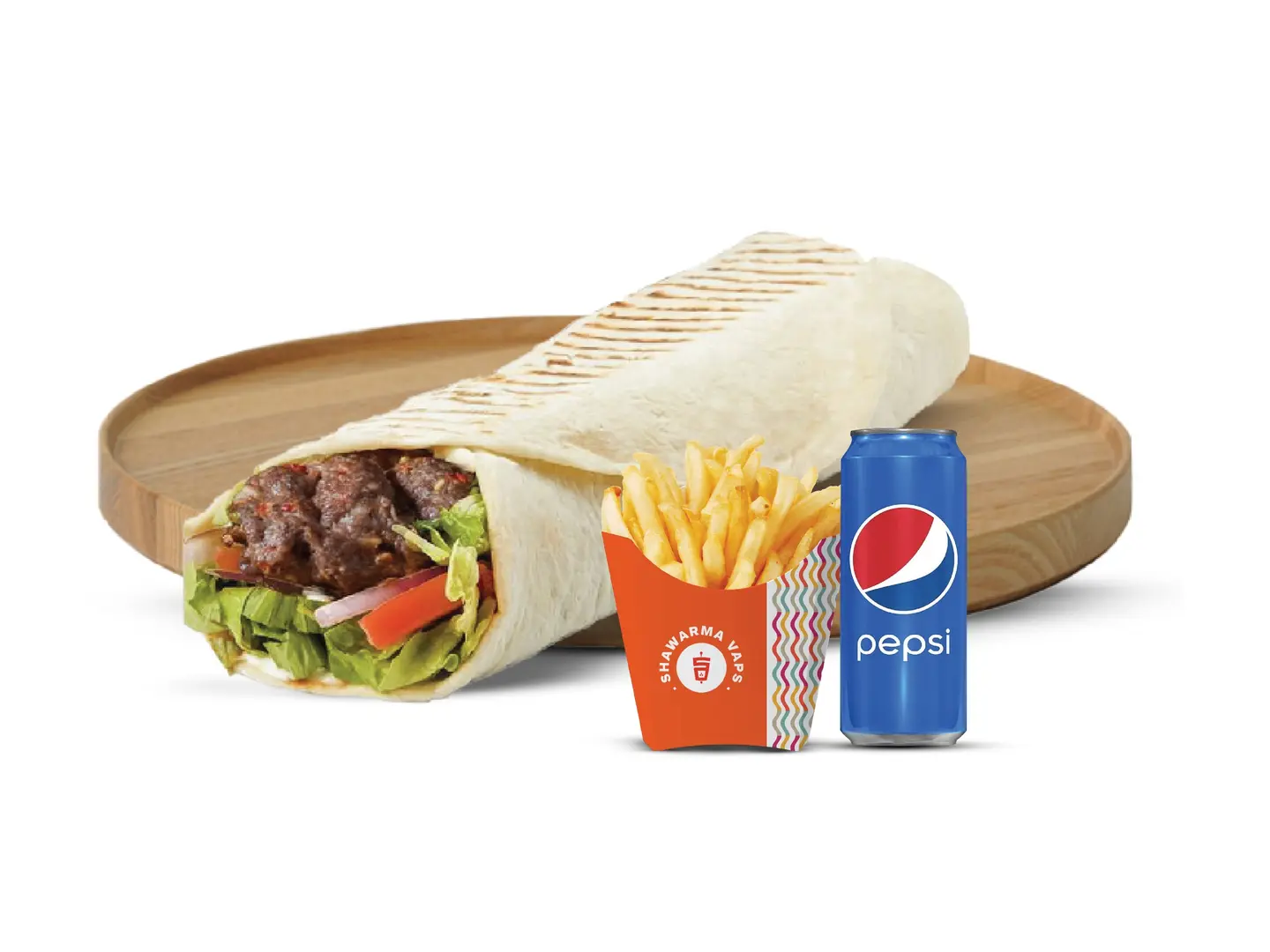 وجبة ساندويتش كباب بيف
