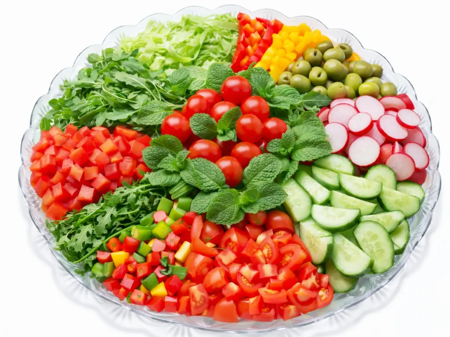 طبق سلطة فروفيتا