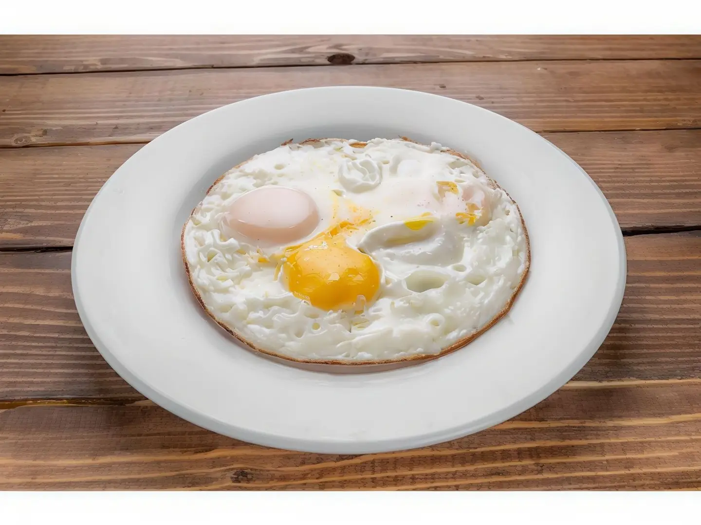 Sunny Side Up Eggs With Cheese