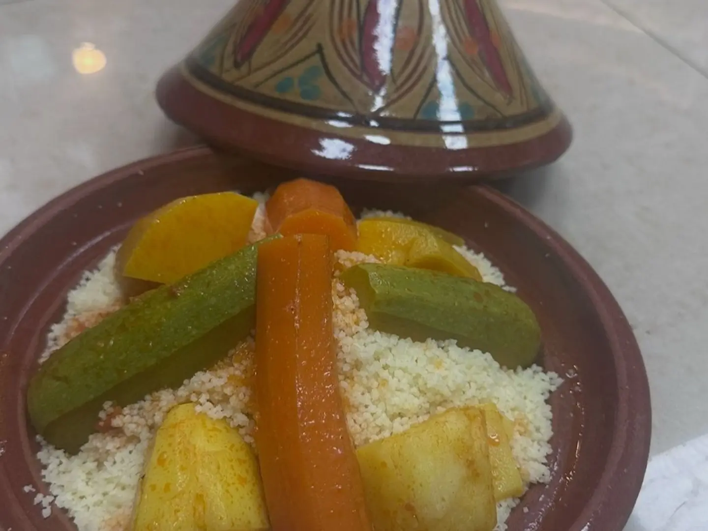 طاجن كسكس خضار