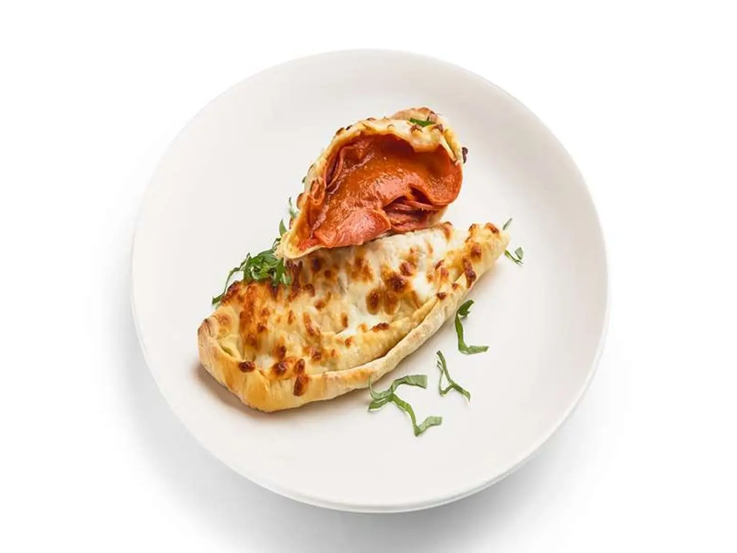 Pepperoni Calzone With Mozzarella