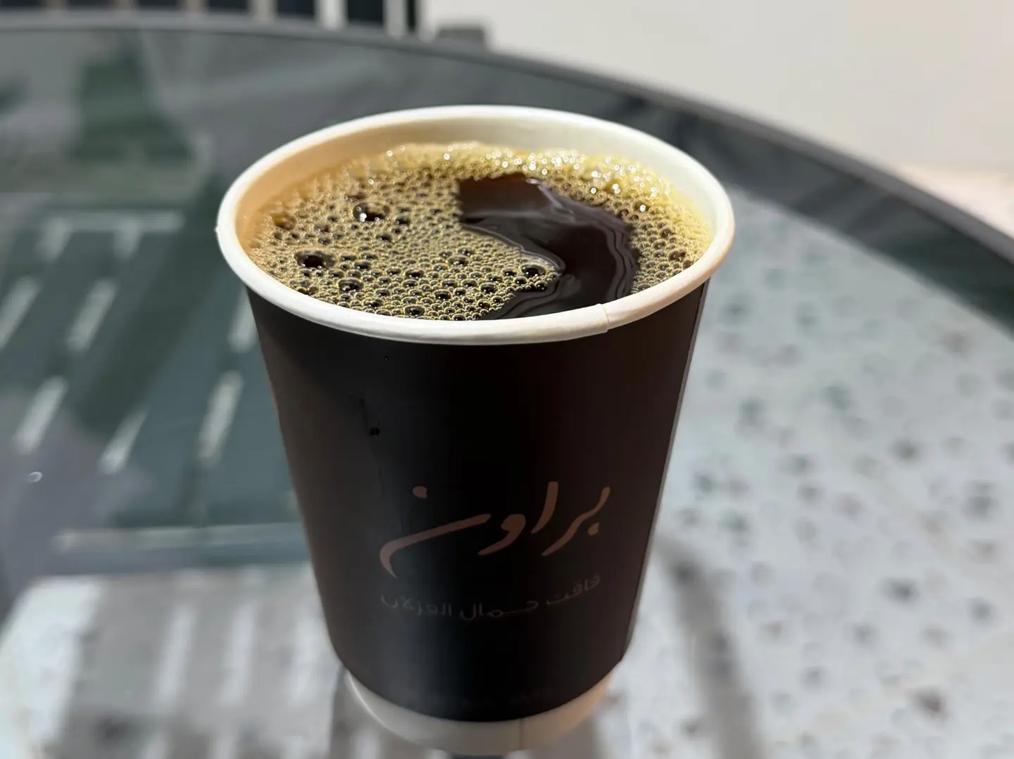 قهوة مقطرة حار