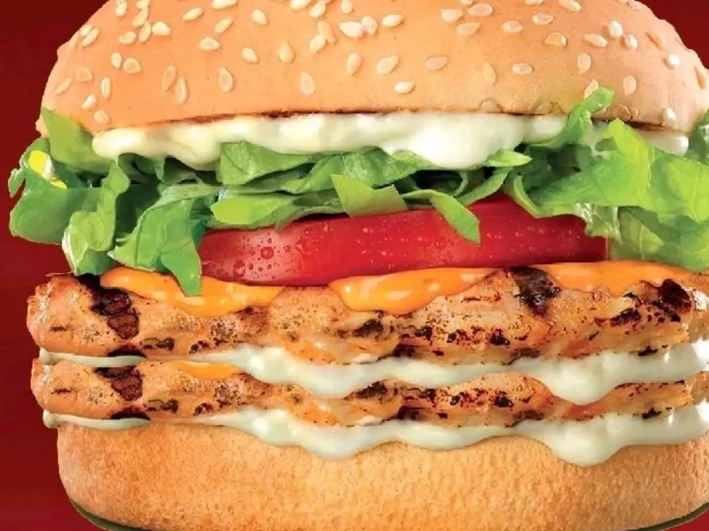 برجر جاج دبل بالجبن