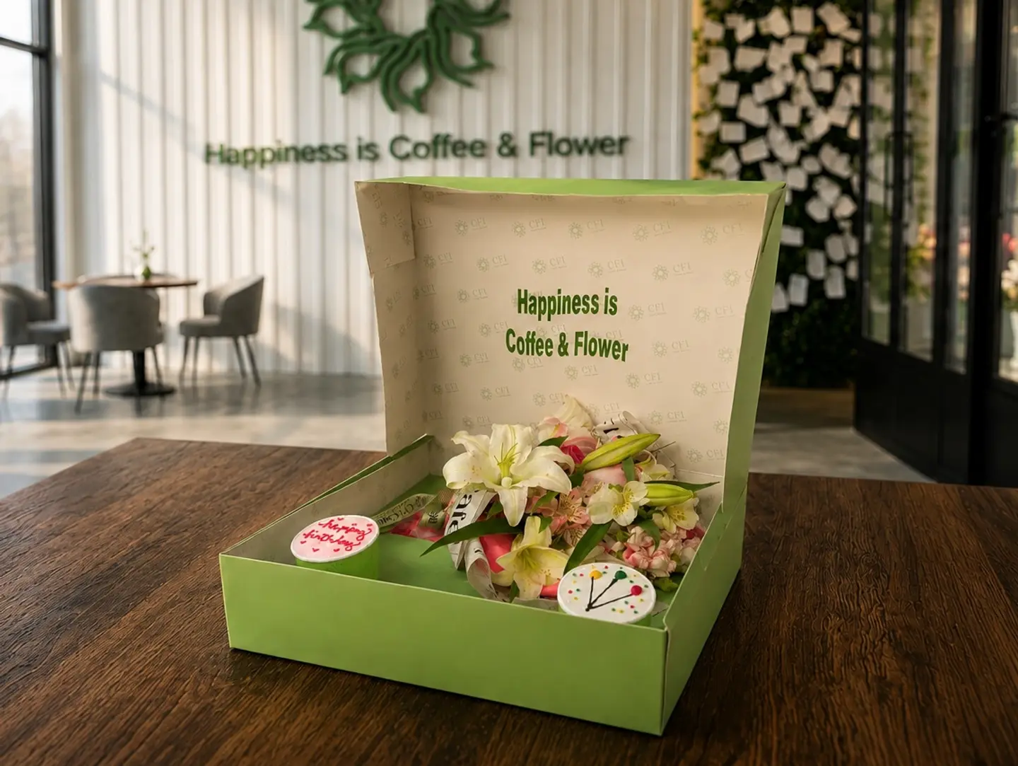 Big Happiness Box 3 Large Size (2 Cake Cup)