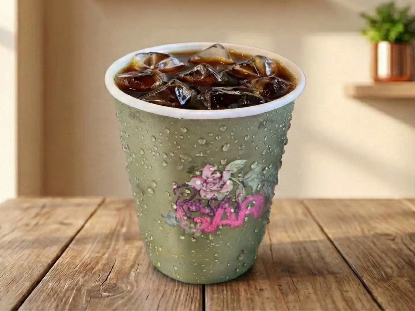 قهوة اليوم باردة