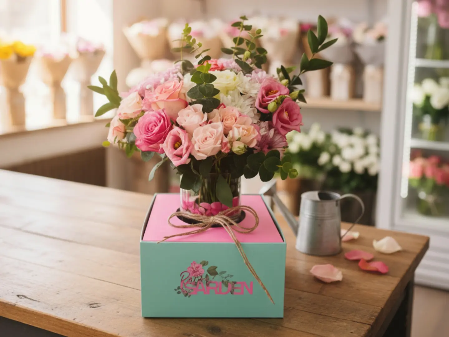 فازة ورد في بوكس