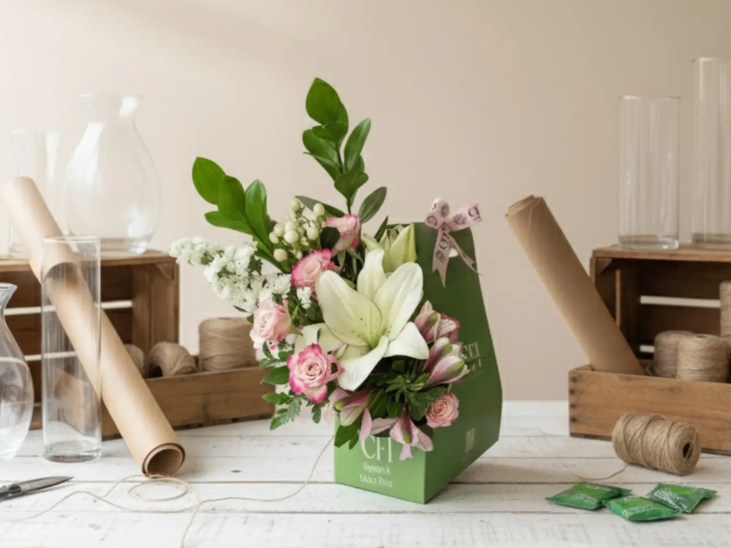 حامل السعادة بالحلا والورد