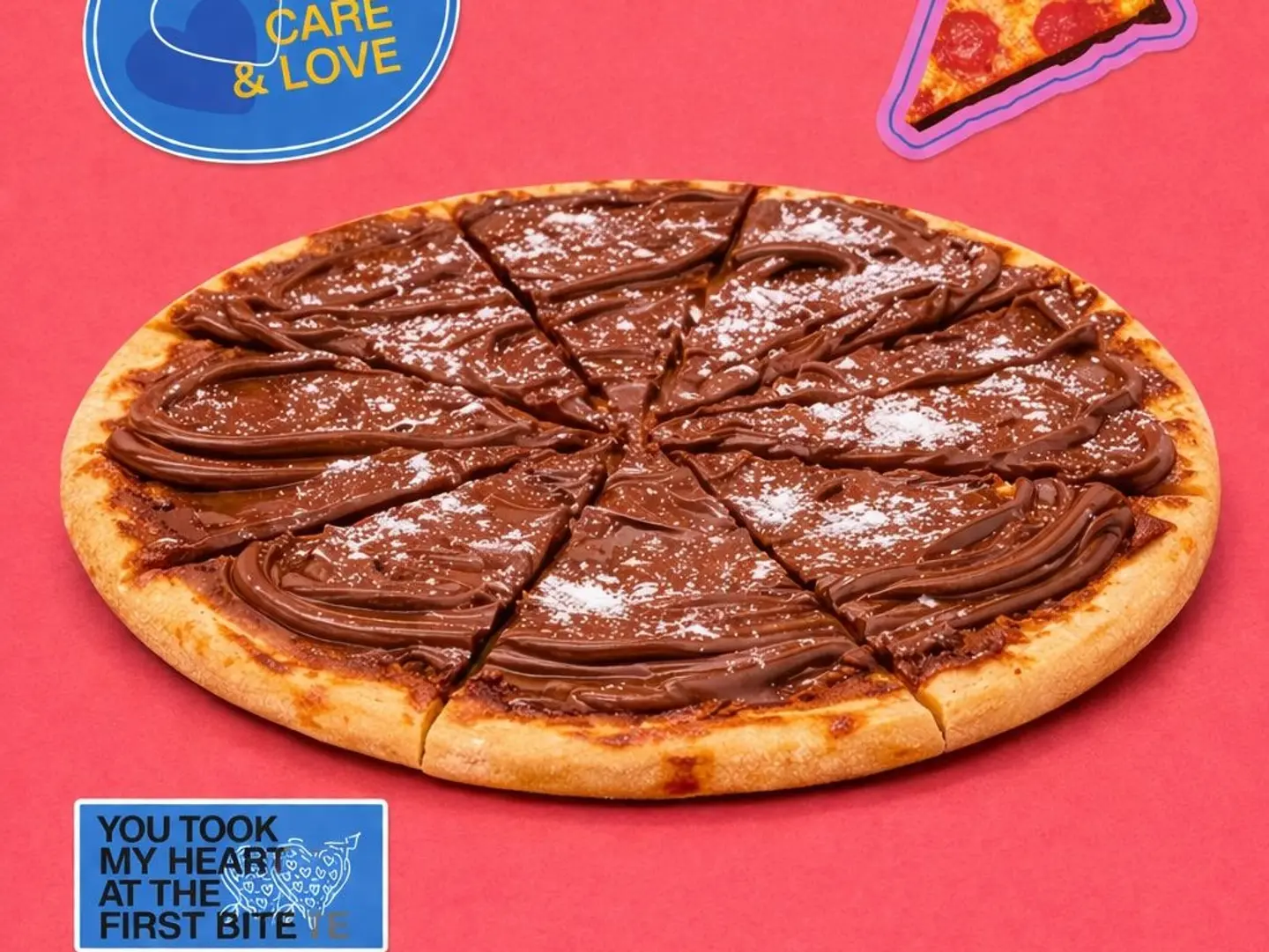 بيتزا نوتيلا