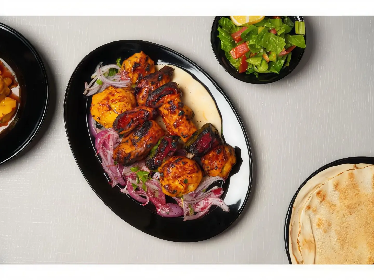 أوصال دجاج بالعظم