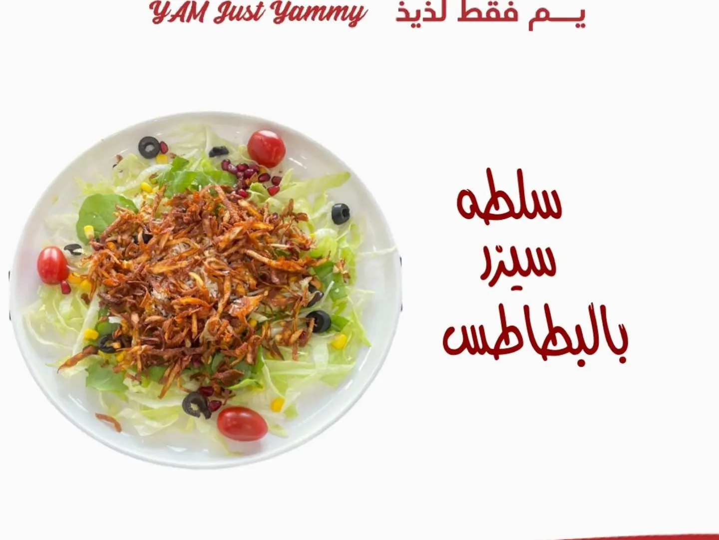 سيزر بالطاطس الاستيك(وسط)