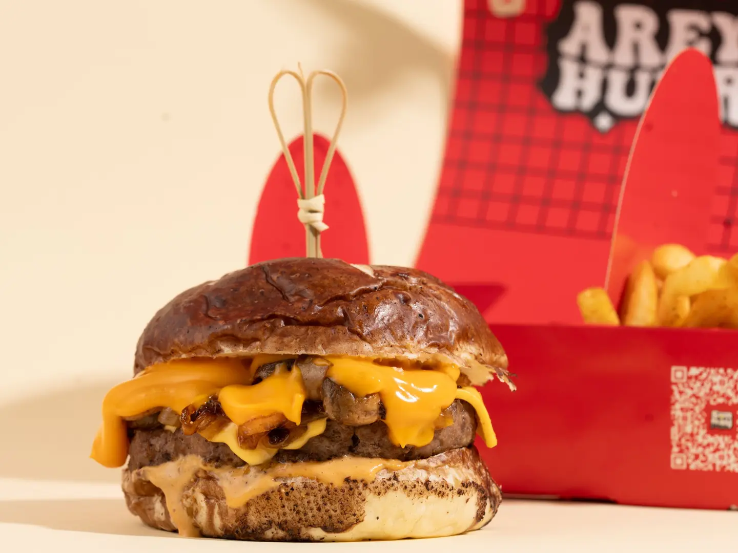 Burger Sun Day Mushrooms Bertzel