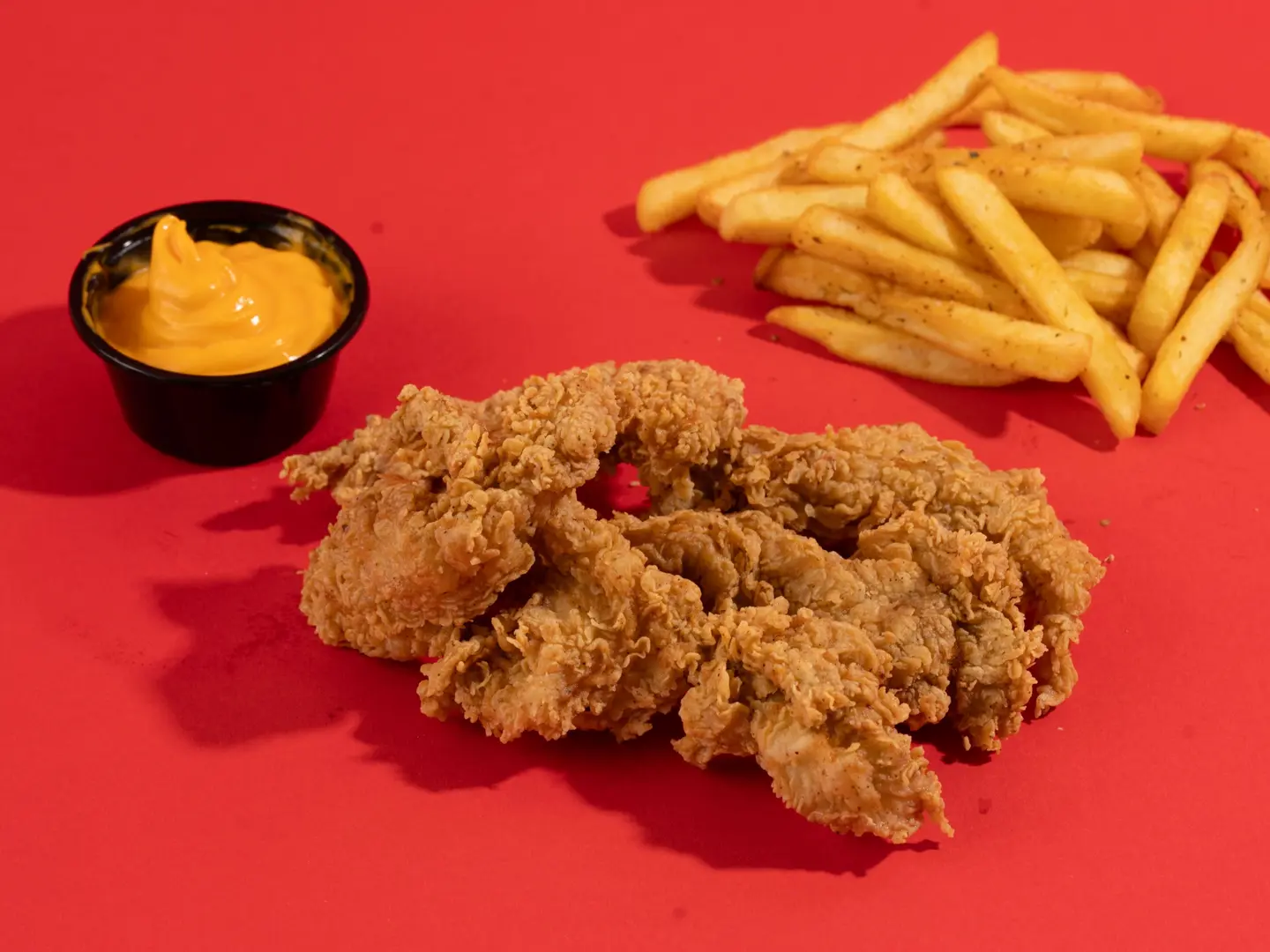 7 Piece Crunchy Strips Meal