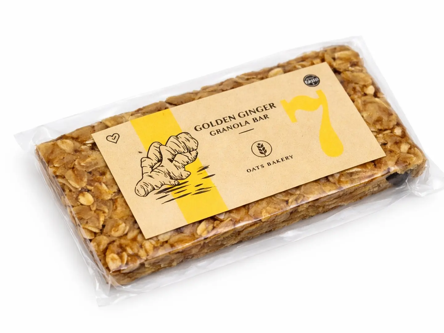 جرانولا بار الزنجبيل الذهبي