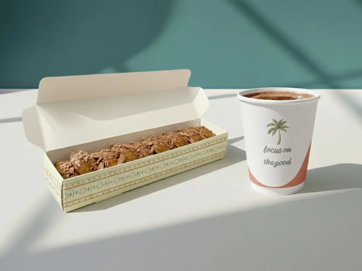 Hot Chocolate + Mini Pancakes