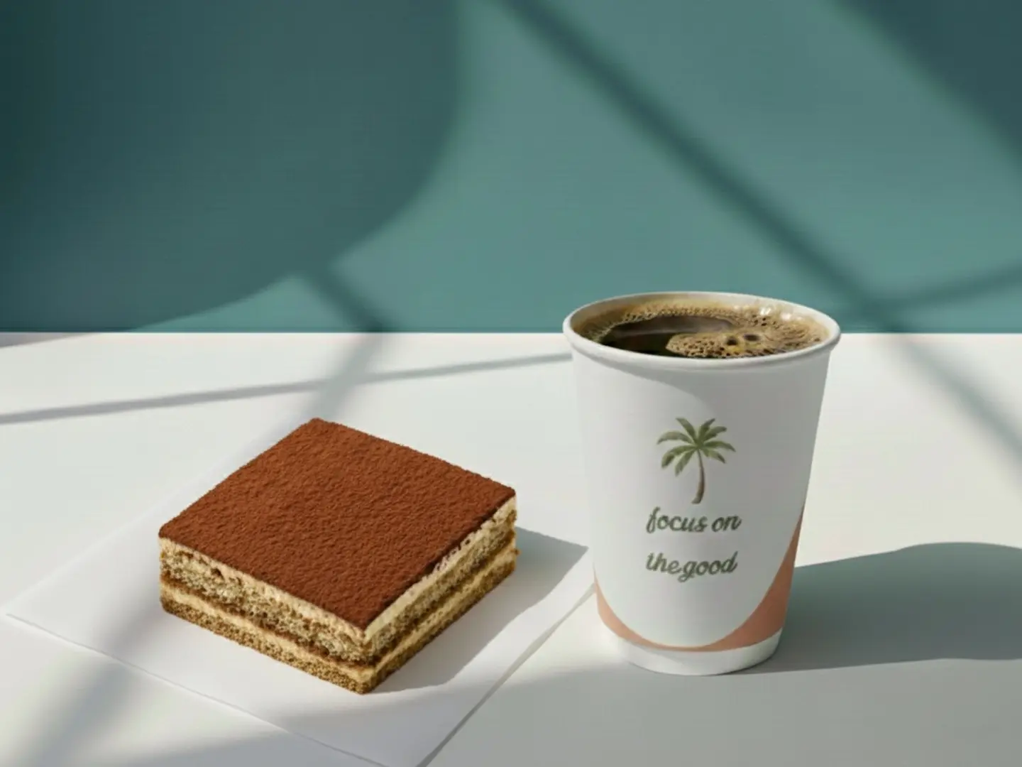 Coffee Of The Day + Tiramisu