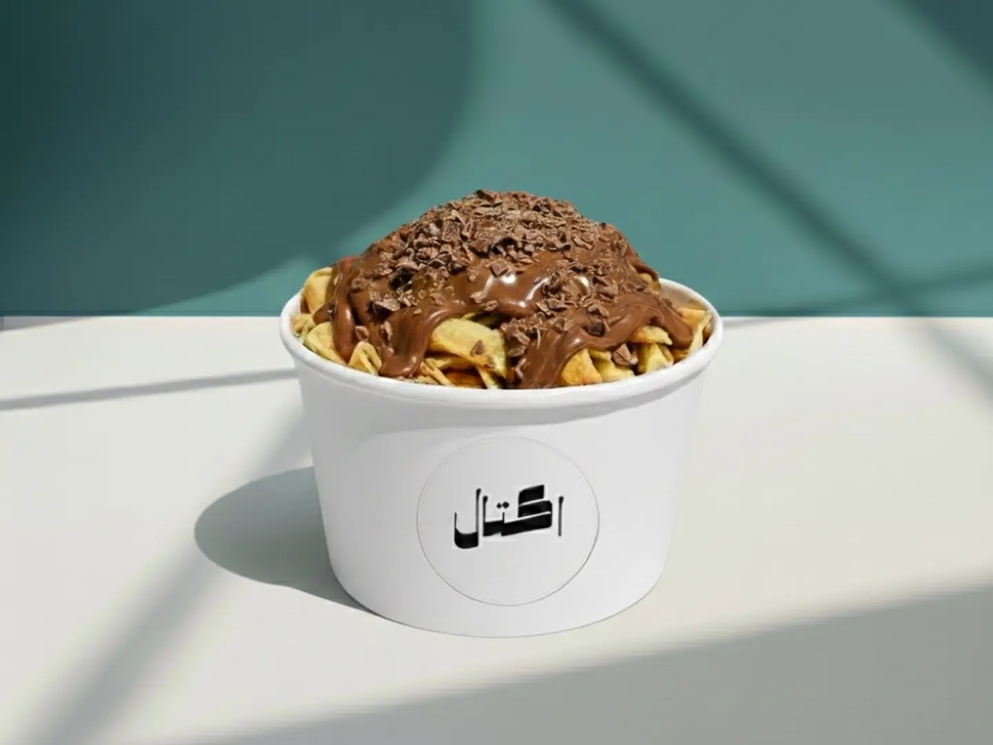 Large Fettuccine Crepe   Nutella