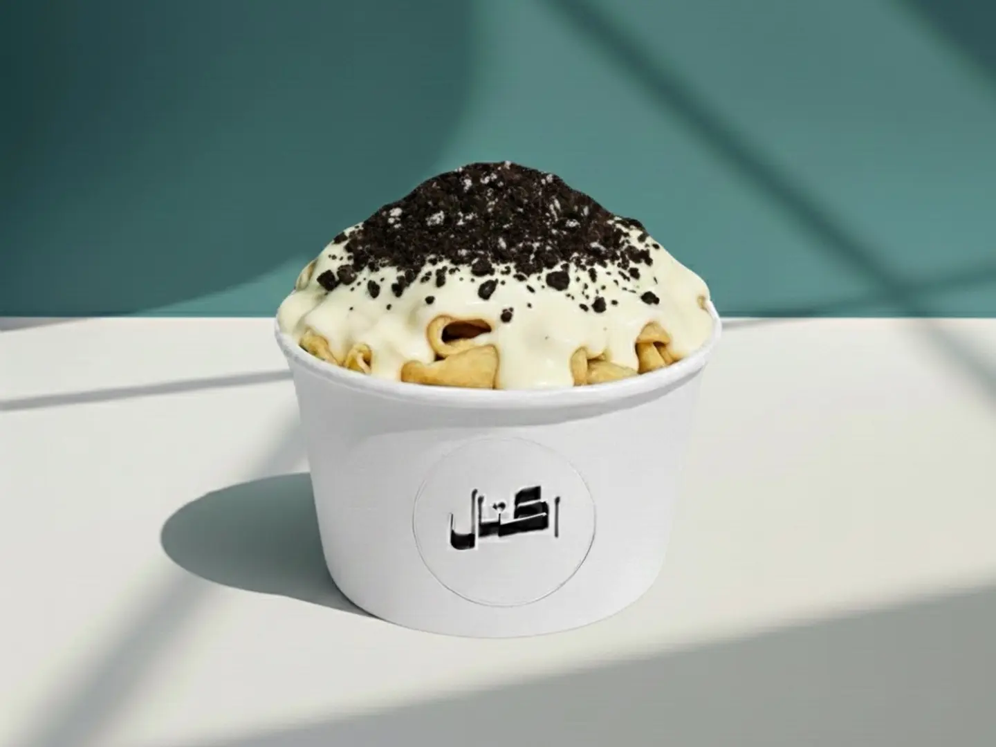 Large Fettuccine Crepe   White Chocolate