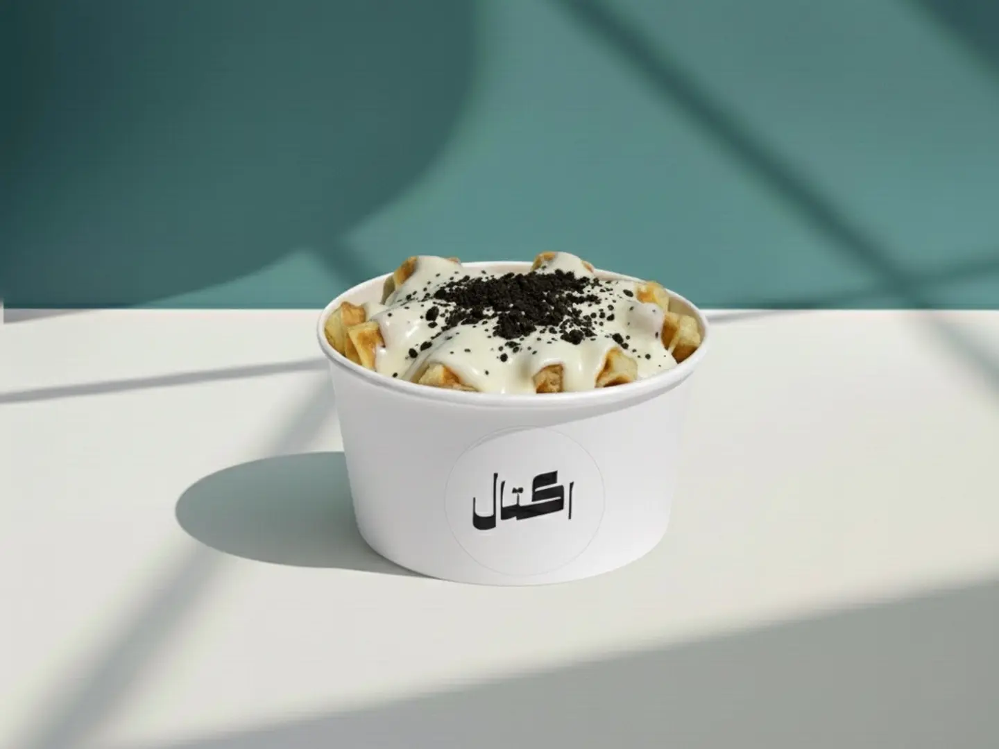 Small Fettuccine Crepe   White Chocolate