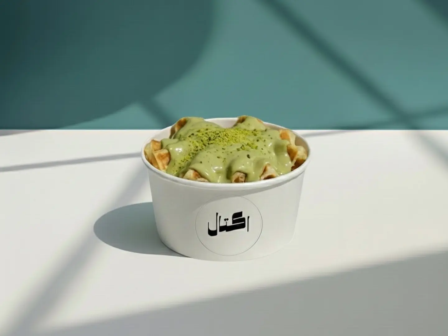 Small Fettuccine Crepe   Pistachio