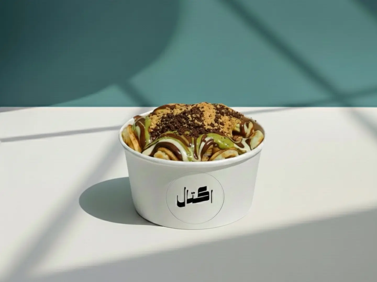 Small Fettuccine Crepe   Mixed Sauce