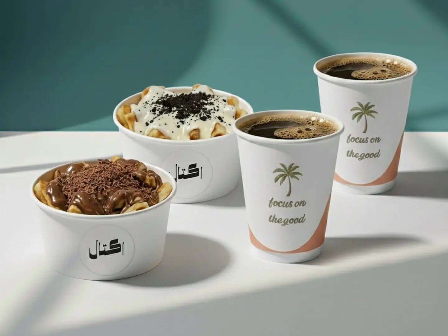 V60 Large ×2 + Small Fettuccine Crepe ×2