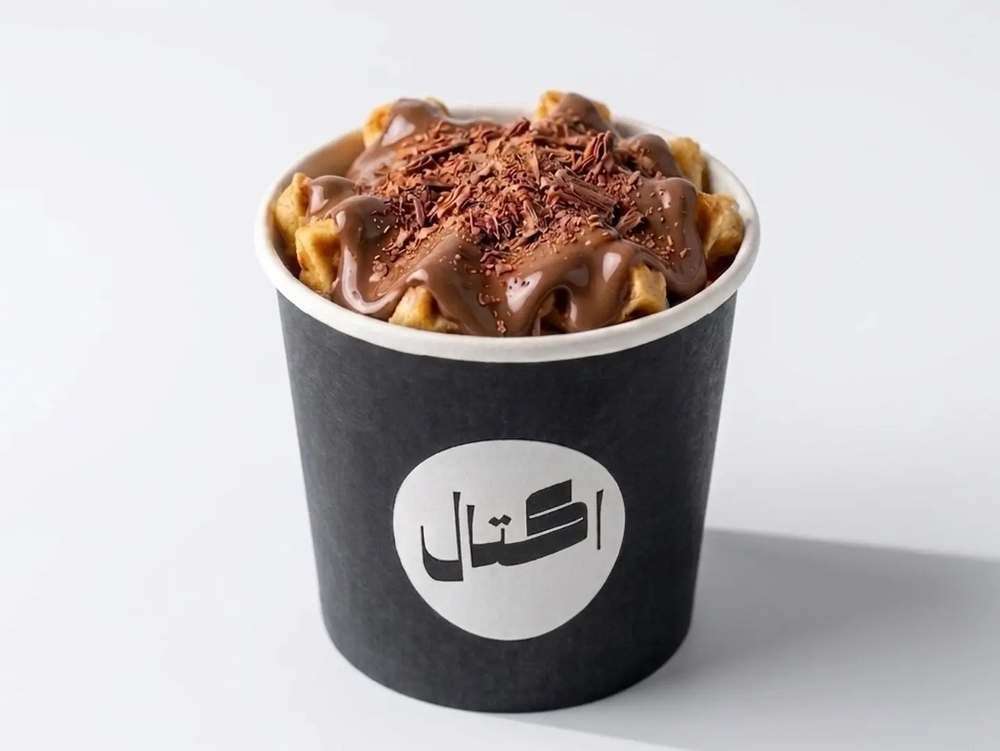 Large Fettuccine Crepe   Nutella
