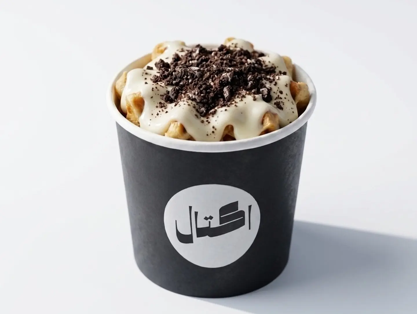 Large Fettuccine Crepe   White Chocolate