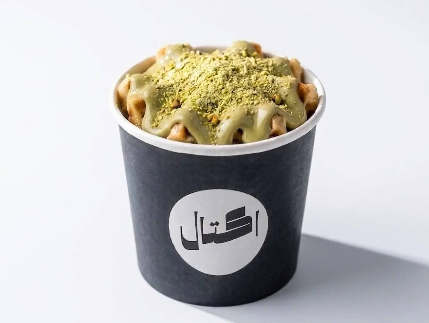 Large Fettuccine Crepe   Pistachio