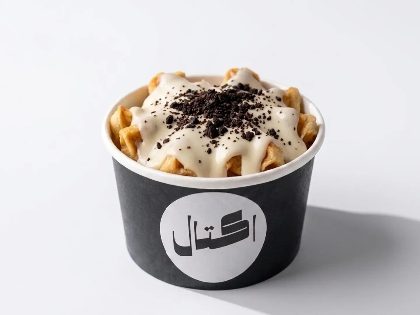 Small Fettuccine Crepe   White Chocolate