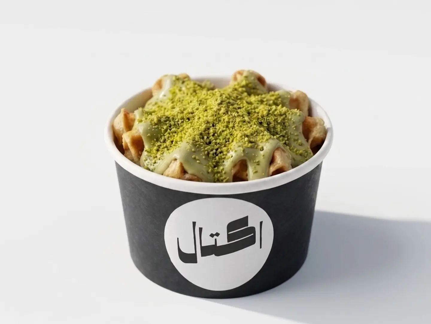 Small Fettuccine Crepe   Pistachio