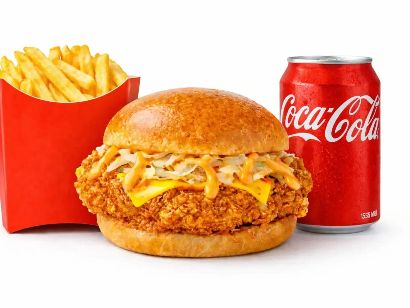 وجبة برجر بافلو