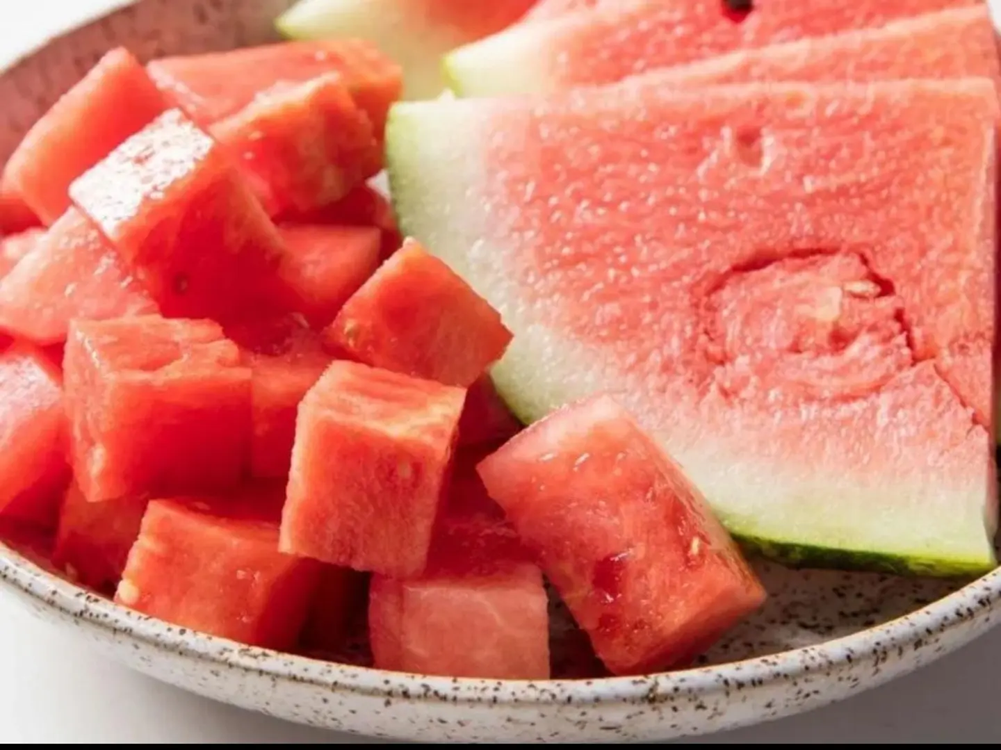 Small Pieces Of Watermelon