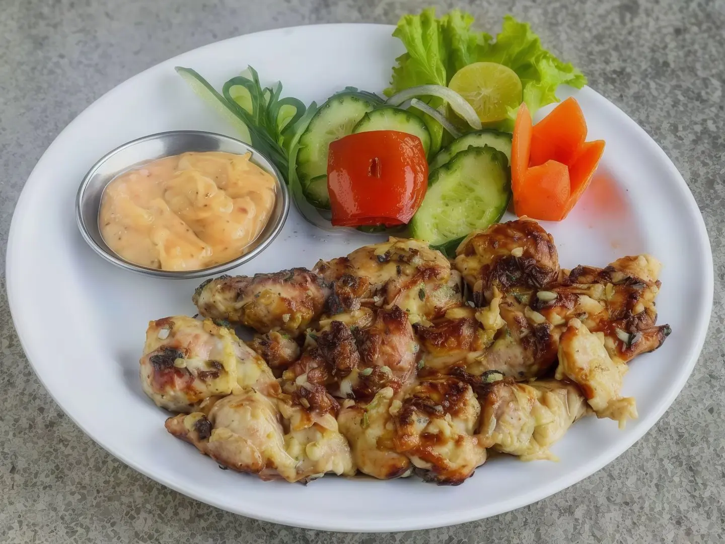 أوصال دجاج أبيض