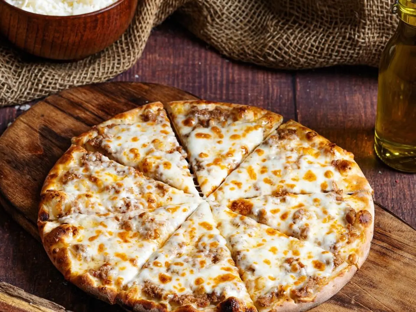 ‏لحم بالجبنة