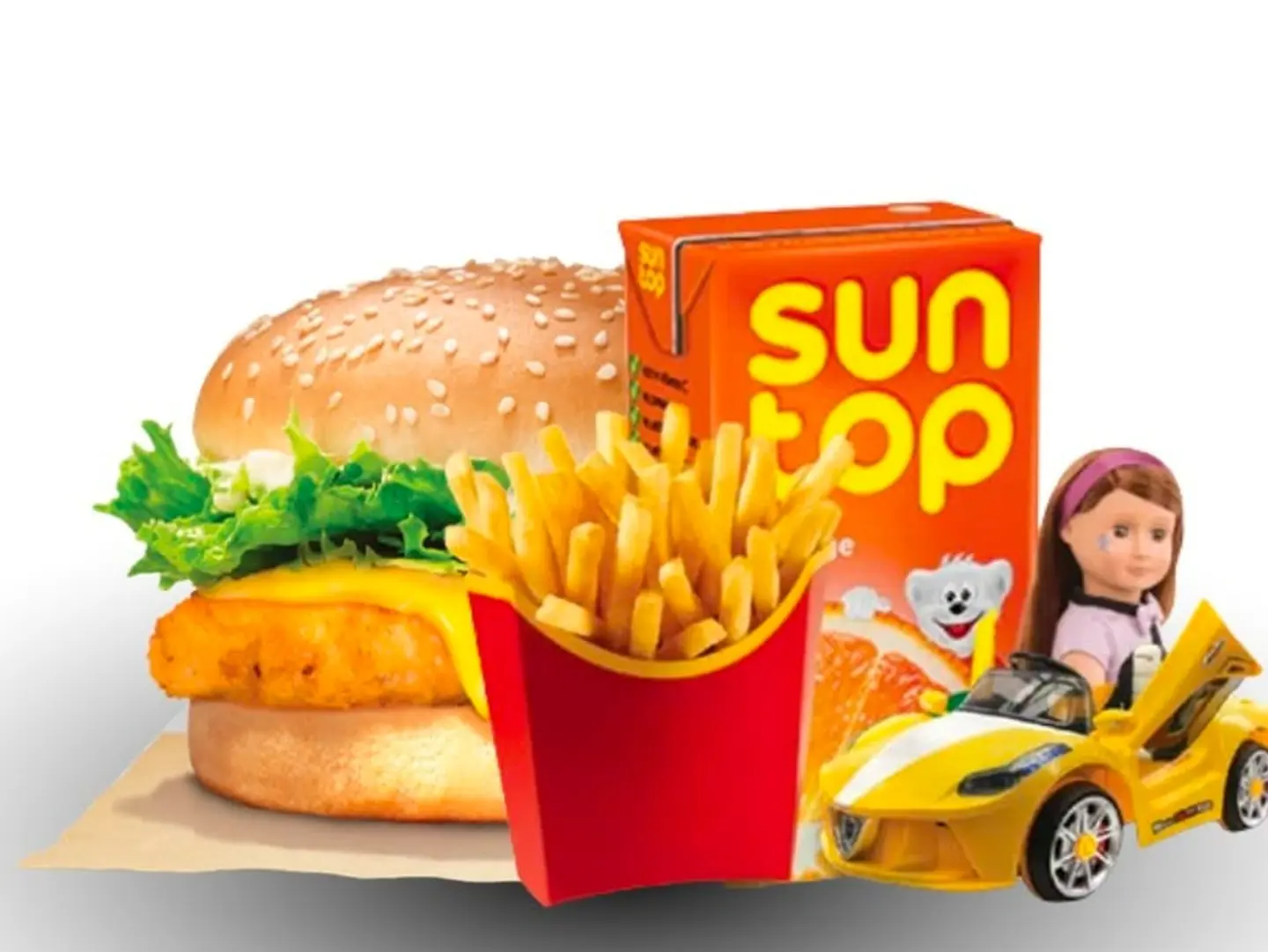 Kids Meal Chicken Burger