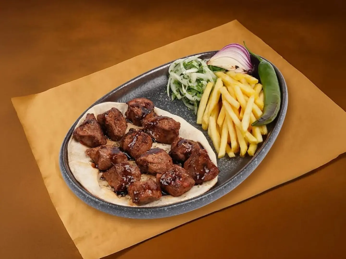 Meat Patties With Pomegranate Molasses