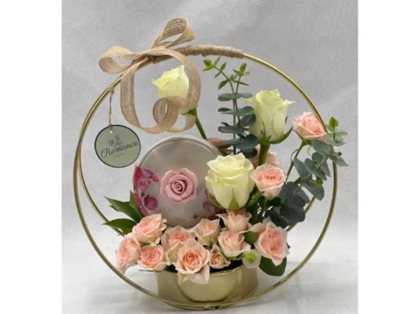 Round Romance Rose Stand