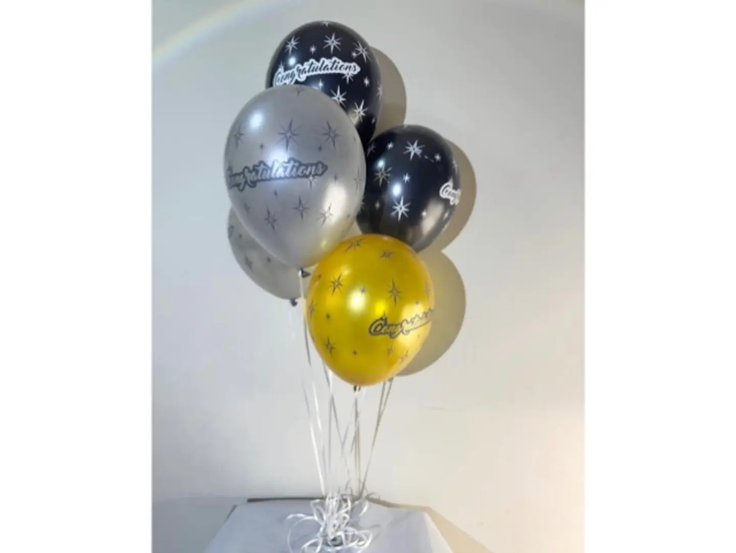 Multicolored Graduation Balloons