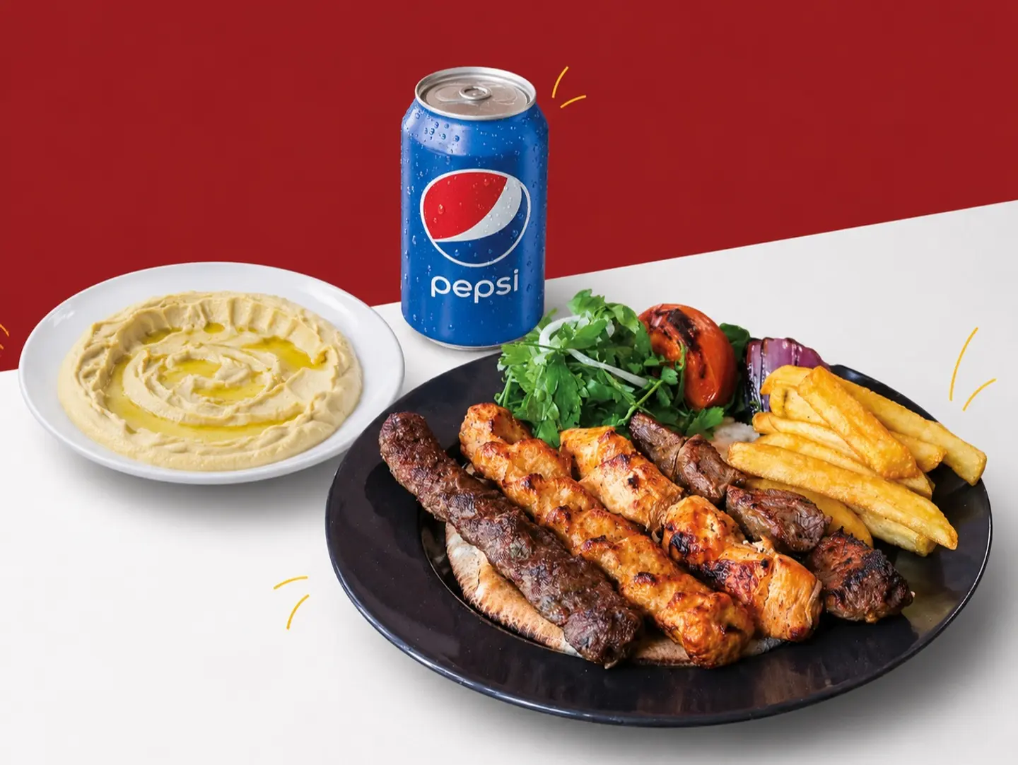 وجبة المشاوي