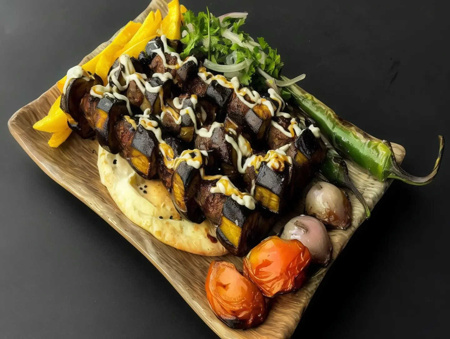 كباب باذنجان - صغير