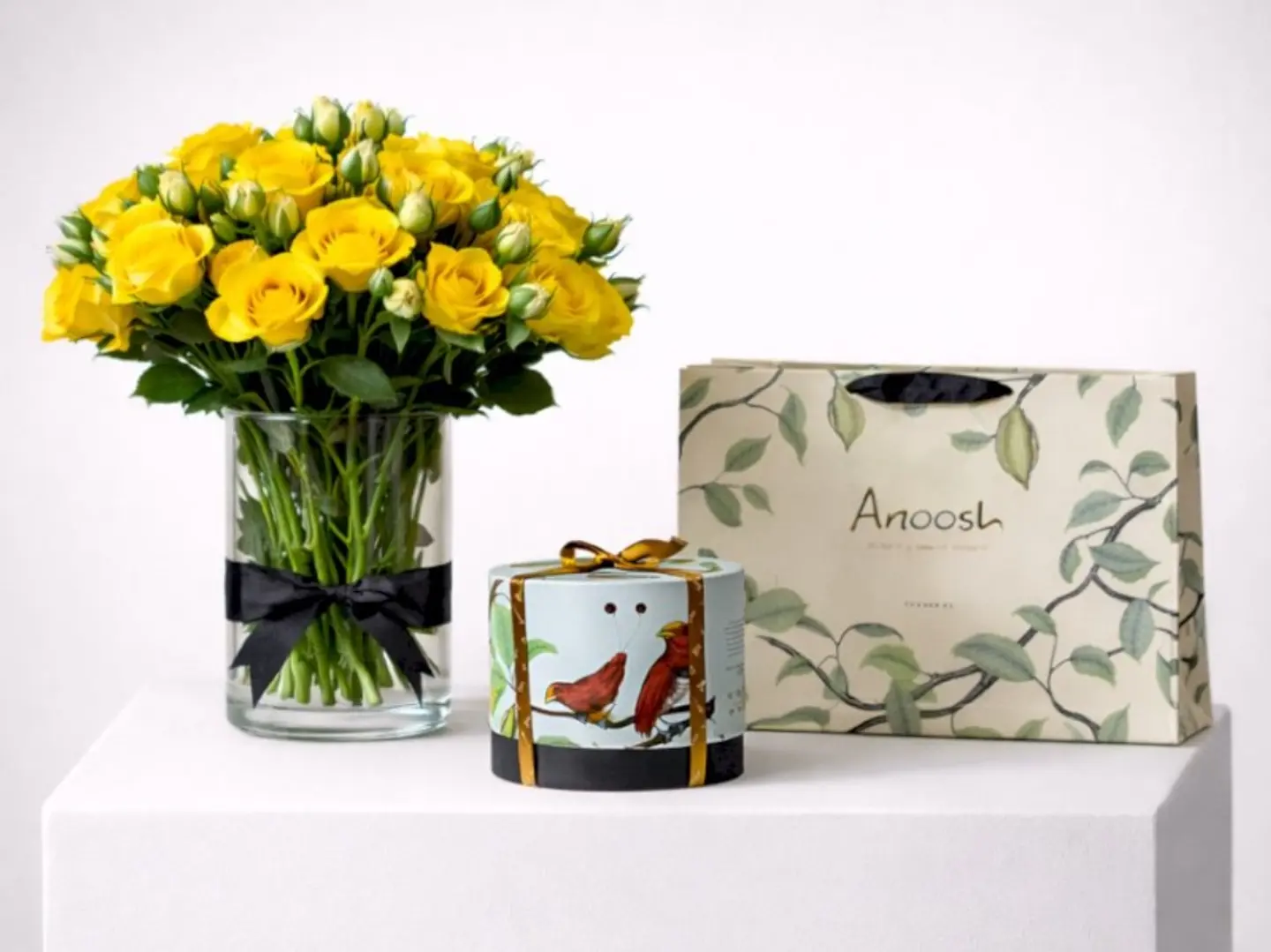 شوكلت انوش مع فازه ورد