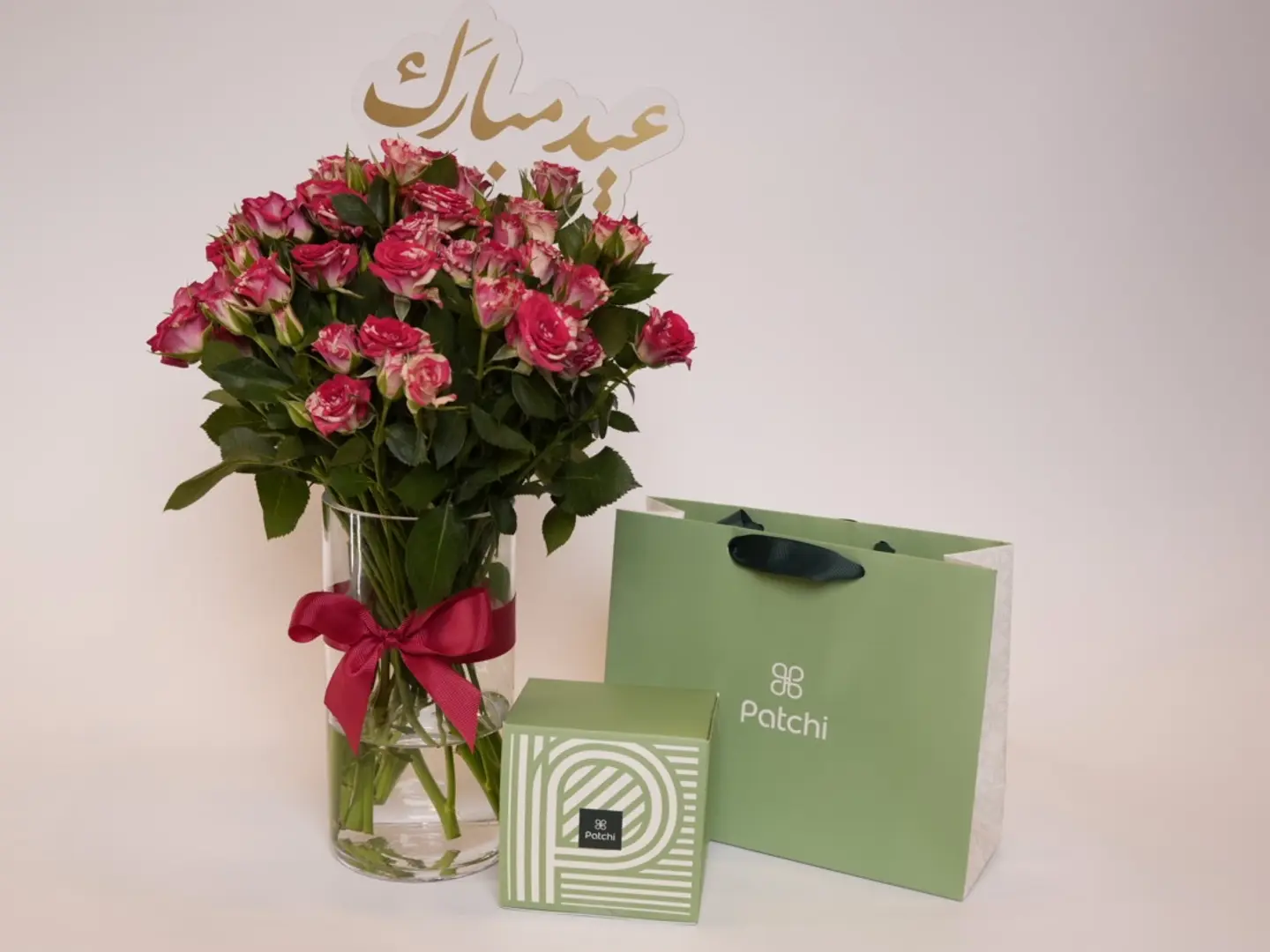 شوكلاته باتشي مع فازه العيد