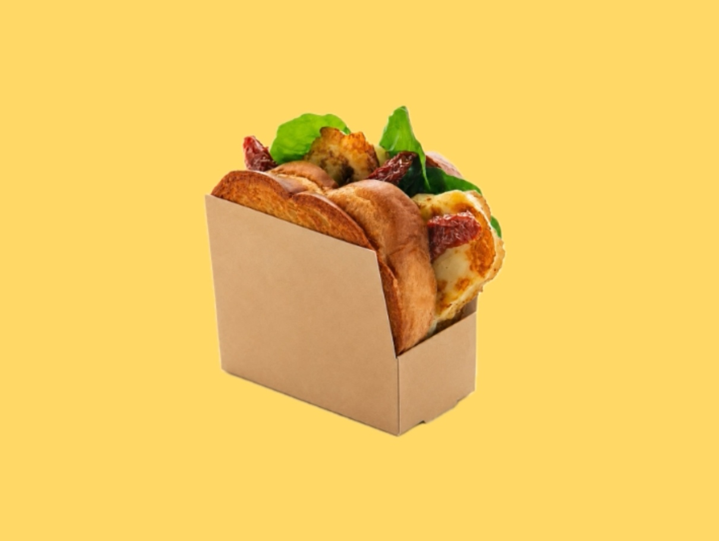 Toast Pesto Halloumi